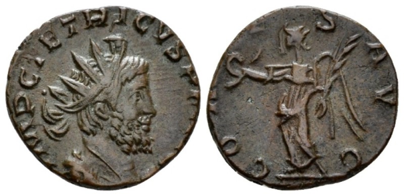 Tetricus I, 270-273 Antoninianus Cologne circa 272, billon 17.6mm., 2.49g. IMP C...