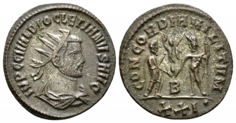 Diocletian, 284-305 Antoninianus Antioch circa 285, billon 20mm., 3.00g. IMP C C...