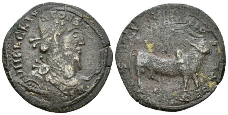 Julian II, 360-363 Æ1 circa 360-363, Æ 26mm., 4.35g. Pear-diademed, draped and c...