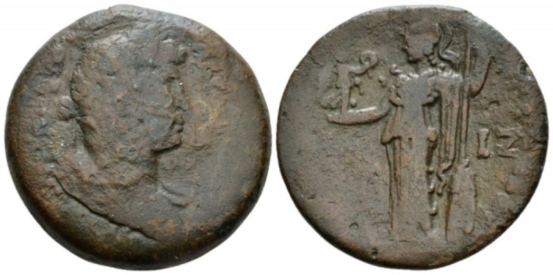 Egypt, Alexandria. Dattari. Hadrian, 117-138 Drachm circa 132-133 (year 17), Æ 3...