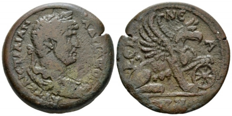 Egypt, Alexandria. Dattari. Hadrian, 117-138 Drachm circa 134-135 (year 19), Æ 3...