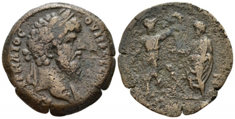 Egypt, Alexandria. Dattari. Lucius Verus, 161-169 Drachm circa 166-167 (year 7),...