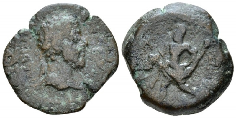 Egypt, Alexandria. Dattari. Commodus, 177-192 Diobol circa 187-188 (year 28), Æ ...