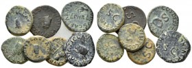 Claudius, 41-54 Lot of 7 Quadrantes circa 41-54, Æ 16mm., 22.47g. Lot of 7 Quadrantes.

Very Fine.