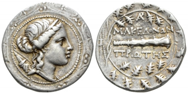 Macedon under the Romans, Amphipolis Tetradrachm circa 167-149 BC, AR 28.7mm., 1...