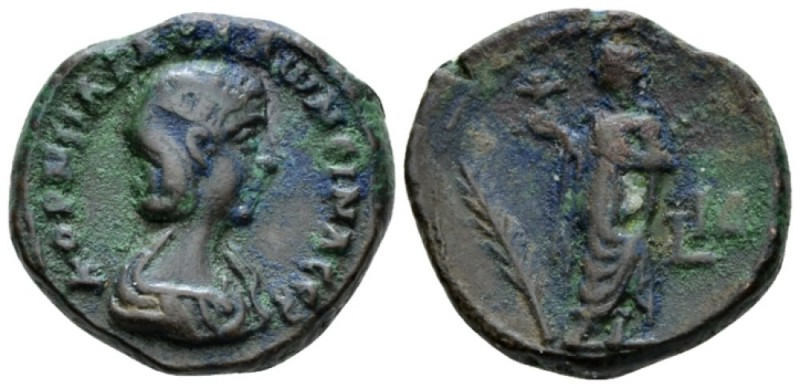 Egypt, Alexandria Salonina, wife of Gallienus Tetradrachm circa 266-267 (year 14...