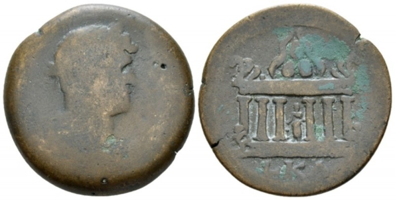 Egypt, Alexandria. Dattari. Hadrian, 117-138 Drachm circa 136-137 (year 21), Æ 3...