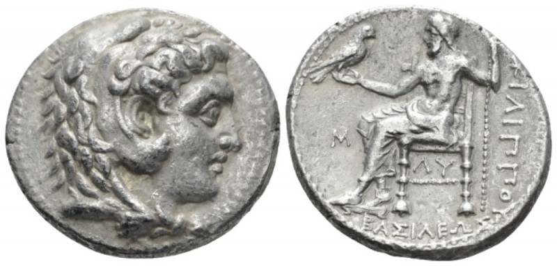 Kingdom of Macedon, Philip III Arridaeus, 323-317 Sidon Tetradrachm circa 323-31...