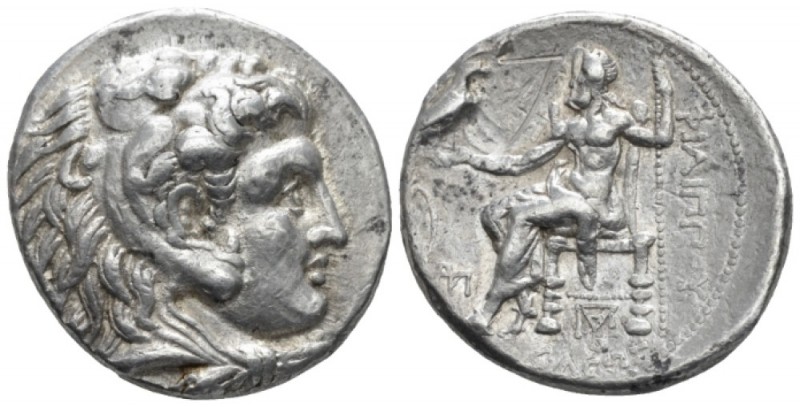 Kingdom of Macedon, Philip III Arridaeus, 323-317 Babylon Tetradrachm circa 323-...