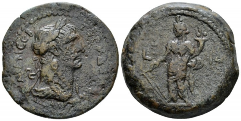 Egypt, Alexandria. Dattari. Trajan, 98-117 Drachm circa 110-111 (year 14), Æ 33....