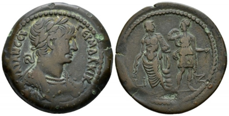 Egypt, Alexandria. Dattari. Trajan, 98-117 Drachm circa 113-114 (year 17), Æ 34....