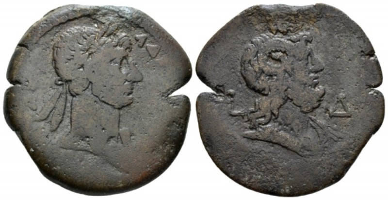 Egypt, Alexandria. Dattari. Hadrian, 117-138 Drachm circa 119-120 (year 4), Æ 32...