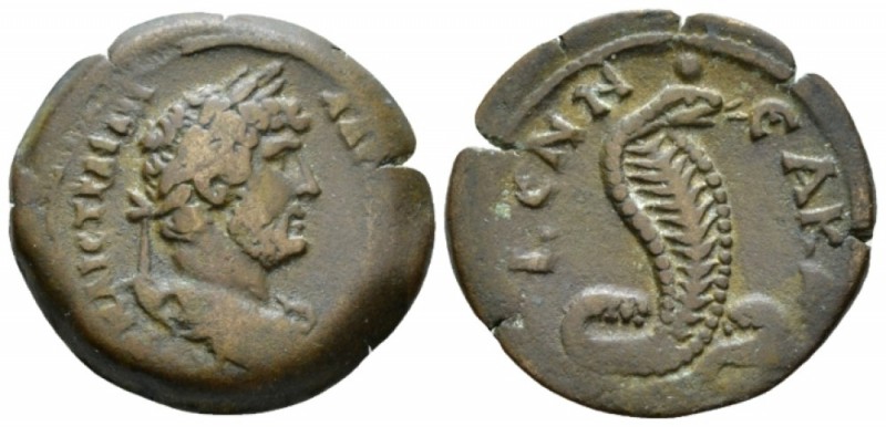 Egypt, Alexandria. Dattari. Hadrian, 117-138 circa 134-135 (year 19), Æ 24.7mm.,...