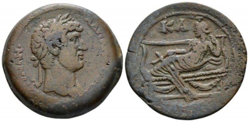 Egypt, Alexandria. Dattari. Hadrian, 117-138 Drachm circa 136-137 (year 21), Æ 3...