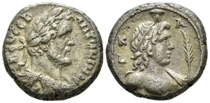 Egypt, Alexandria. Dattari. Antoninus Pius, 138-161 Tetradrachm circa 157-158 (y...