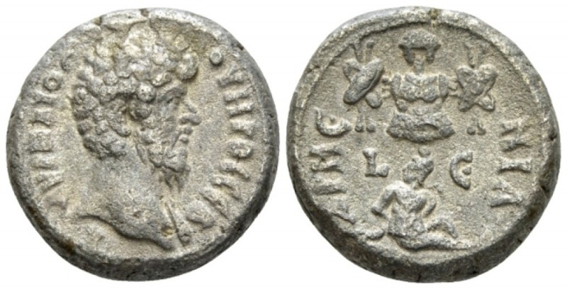 Egypt, Alexandria. Dattari. Lucius Verus, 161-169 Tetradrachm circa 164-165 (yea...