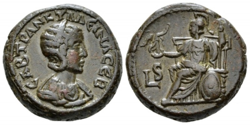 Egypt, Alexandria. Dattari. Tranquillina, wife of Gordian III Tetradrachm circa ...