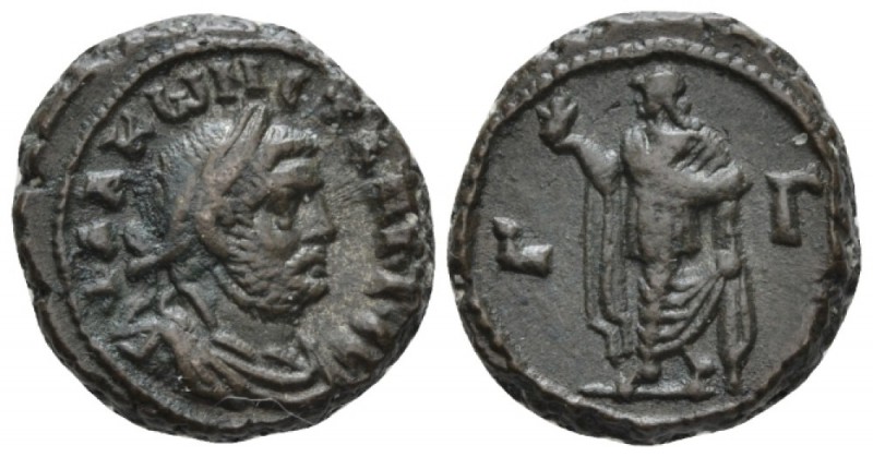 Egypt, Alexandria. Dattari. Constantius I Caesar, 293-305. Tetradrachm circa 294...