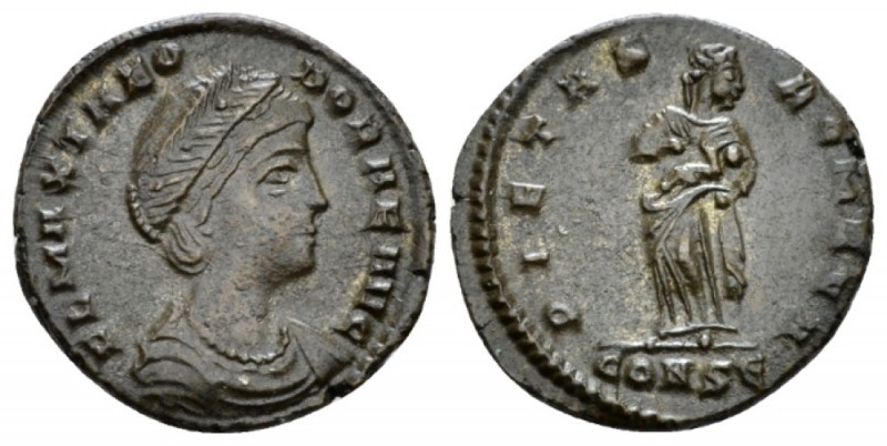 Theodora, wife of Constantius I Æ3 Constantinople circa 337-340, Æ 18mm., 1.70g....