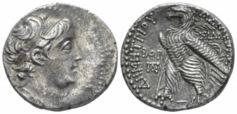 The Seleucid Kings, Demetrius II Nicator, 146-138 BC Sidon Tetradrachm circa 141...