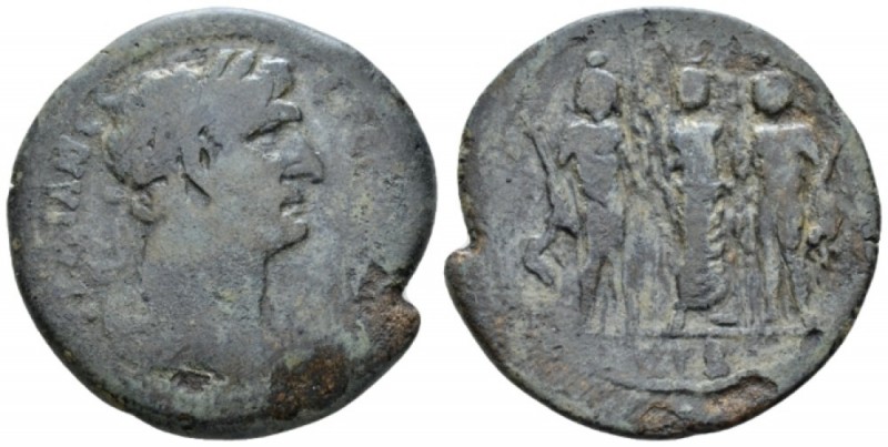 Egypt, Alexandria. Dattari. Trajan, 98-117 Drachm circa 108-109 (year 12), Æ 34....