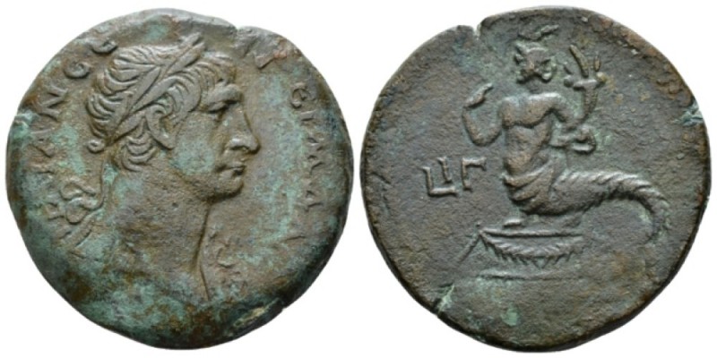 Egypt, Alexandria. Dattari. Trajan, 98-117 Drachm circa 109-110 (year 13), Æ 33....