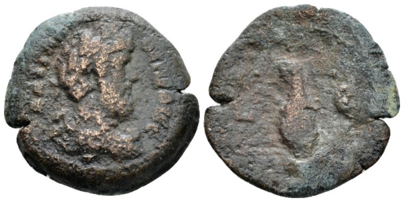 Egypt, Alexandria. Dattari. Lucius Verus, 161-169 Diobol circa 164-165 (year, Æ ...