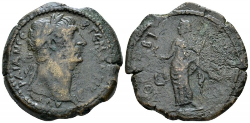 Egypt, Athribite. Dattari. Trajan, 98-117 Drachm circa 109-110 (year 13), Æ 35.1...