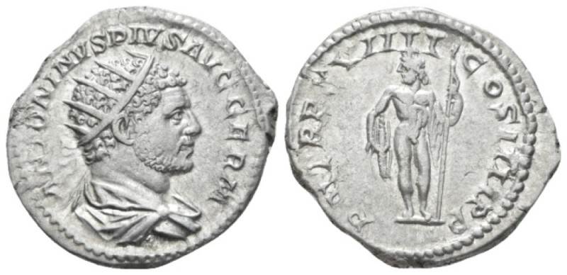 Caracalla, 198-217 Antoninianus circa 216, AR 23mm., 4.72g. ANTONINVS PIVS AVG G...