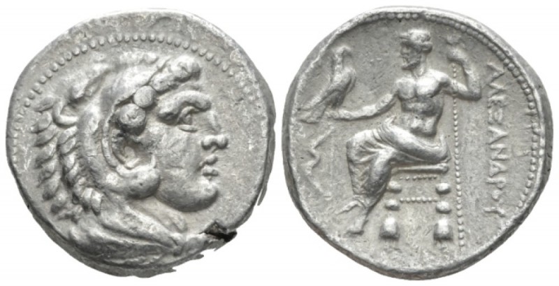 Kingdom of Macedon, Alexander III, 336 – 323 Salamis Tetradrachm circa 332-331, ...