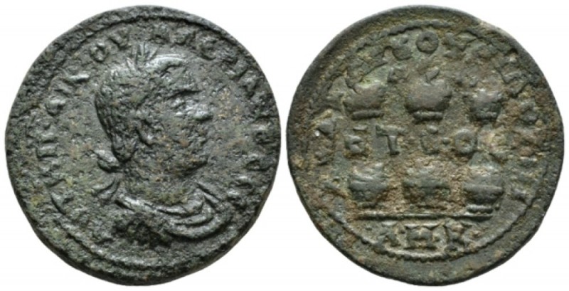 Cilicia, Anazarbus Valerian I, 253-260 Bronze circa 253-254, Æ 30.8mm., 19.43g. ...