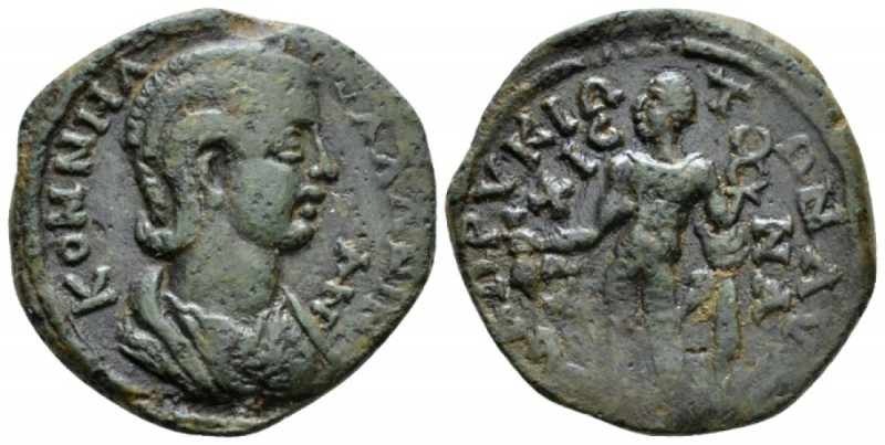 Cilicia, Corycus Salonina, wife of Gallienus Bronze circa 253-268, Æ 27mm., 12.2...