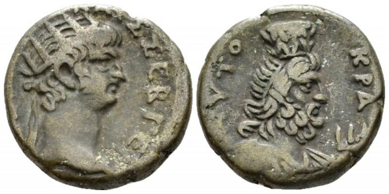 Egypt, Alexandria Nero, 54-68 Tetradrachm circa 64-65 (year 11), billon 24.4mm.,...