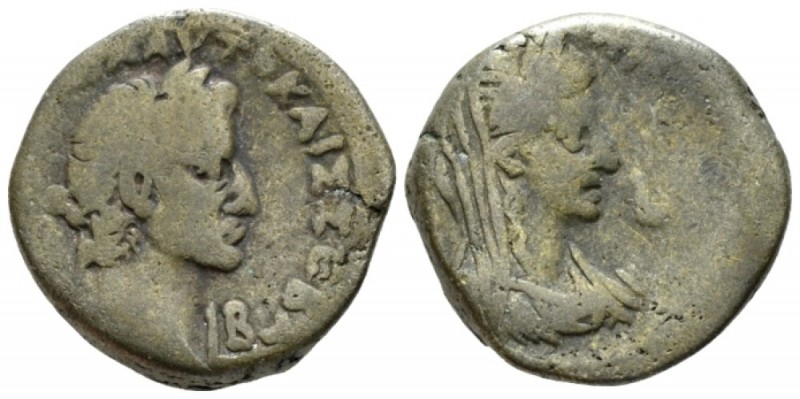 Egypt, Alexandria Galba, 68-69 Tetradrachm circa 68-69 (year 2), billon 24.4mm.,...