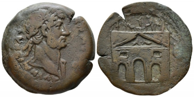 Egypt, Alexandria. Dattari. Hadrian, 117-138 Drachm circa 120-121 (year 5), Æ 33...