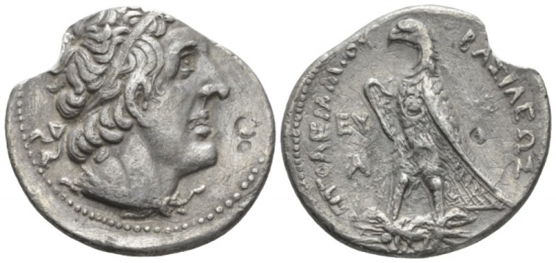 The Ptolemies, Ptolemy II Philadelphos, 285-246 Alexandria Tetradrachm circa 285...