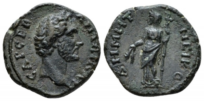 Bithynia, Nicomedia Antoninus Pius, 138-161 Bronze 138-161, Æ 18mm., 3.56g. Bare...