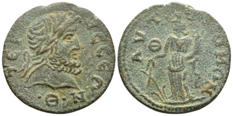 Pisidia, Termessus Pseudo-autonomous issue. 9 Assaria III cent., Æ 28.7mm., 12.2...