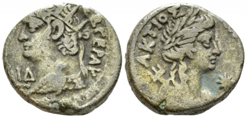 Egypt, Alexandria Nero, 54-68 Tetradrachm circa 67-68 (year 14), billon 23.3mm.,...