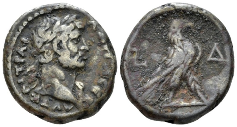 Egypt, Alexandria Hadrian, 117-138 Tetradrachm circa 119-120 (year 4), billon 23...