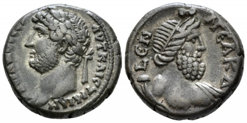 Egypt, Alexandria. German. Hadrian, 117-138 Tetradrachm circa 134-135 (year 19),...