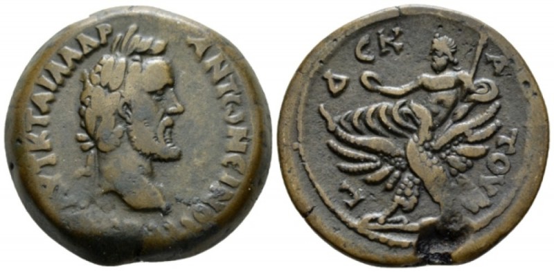 Egypt, Alexandria. German. Antoninus Pius, 138-161 Drachm circa 146-147 (year 10...