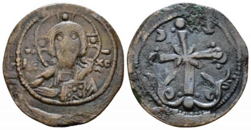 Anonymous time of Nicephorus III, 1078-1081 Follis circa 1075-1080, Æ 25mm., 3.9...