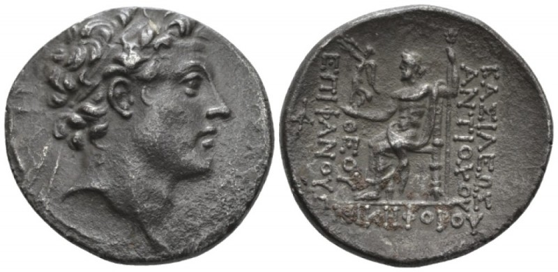 The Seleucid Kings, Antiochus IV Epiphanes, 175-164 Antiochia Tetradrachm circa ...