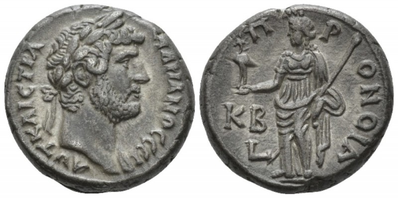 Egypt, Alexandria. German. Hadrian, 117-138 Tetradrachm circa 137-138 (year 22),...