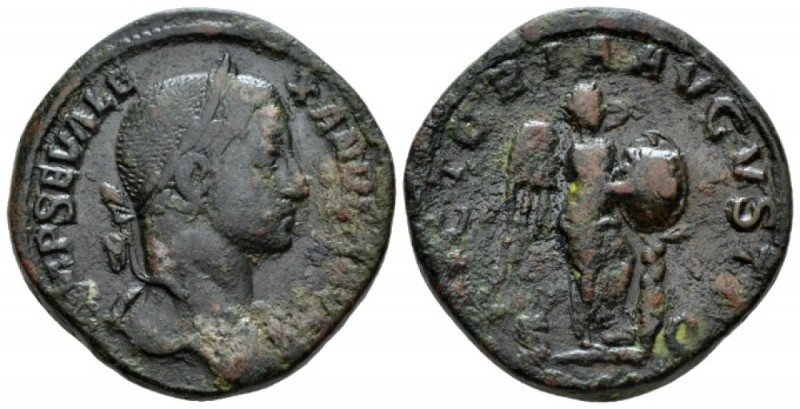 Severus Alexander, 222-235 Sestertius circa 222-231, Æ 29mm., 20.04g. Laureate b...