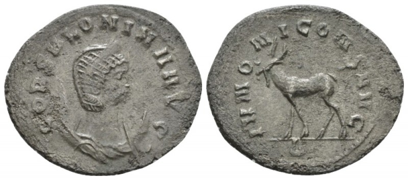 Salonina, wife of Gallienus Antoninianus circa 267-268, billon 24mm., 3.22g. COR...