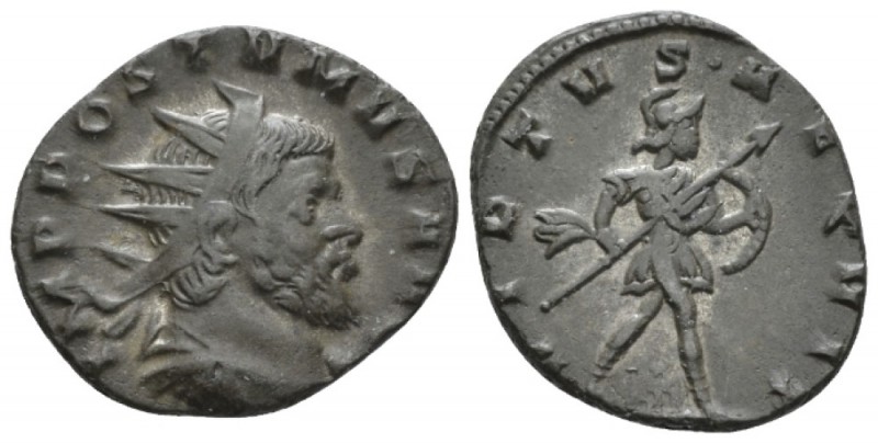 Aureolus, Romano-Gallic Usurper, 267-268. Antoninianus Mediolanum circa 268, bil...