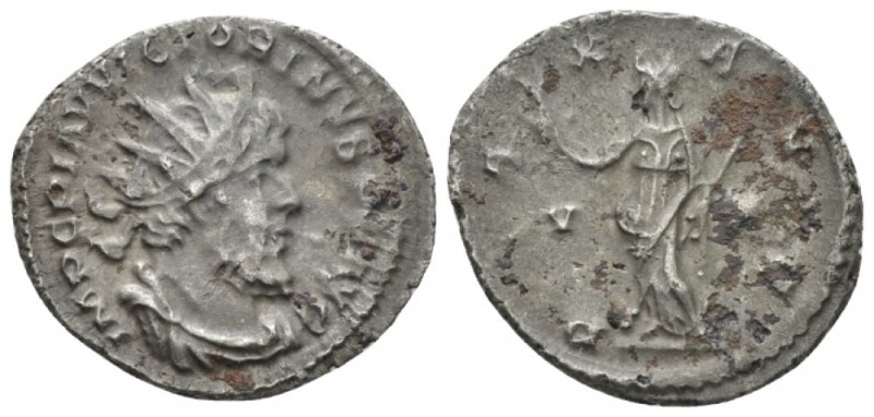 Victorinus, 268-270 Antoninianus Treveri circa 269-270, billon 21mm., 2.50g. Rad...