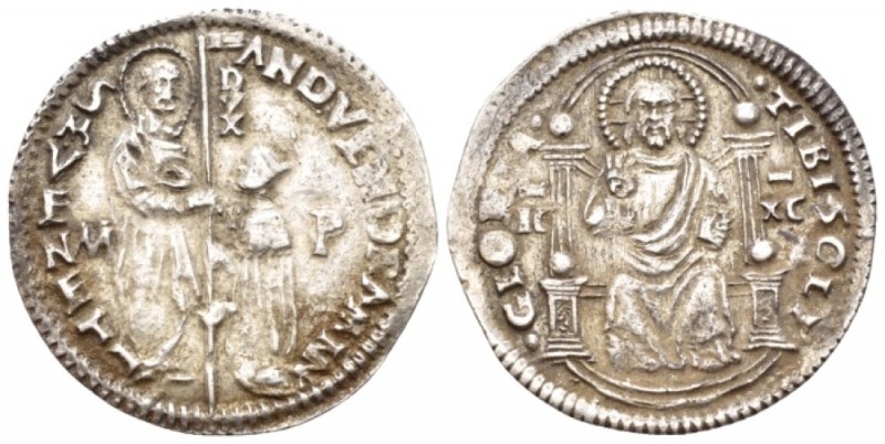 Venice, Andrea Vendramino, 1476-1478. Marcello - Mezza Lira circa 1482-1483, AR ...